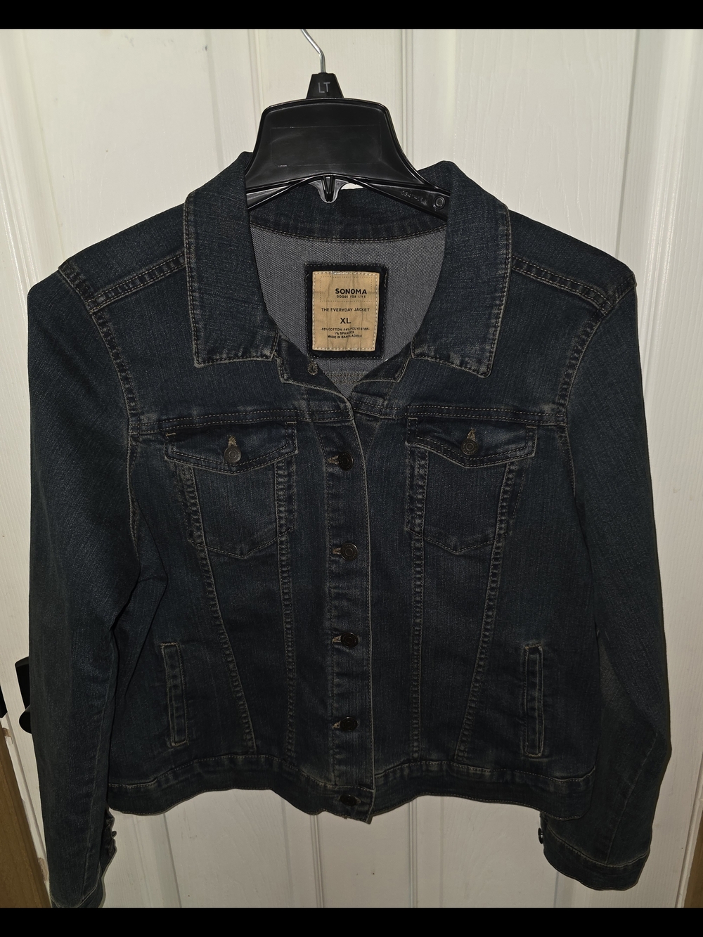 Sonoma Dark Wash Denim Jacket - Dark Blue